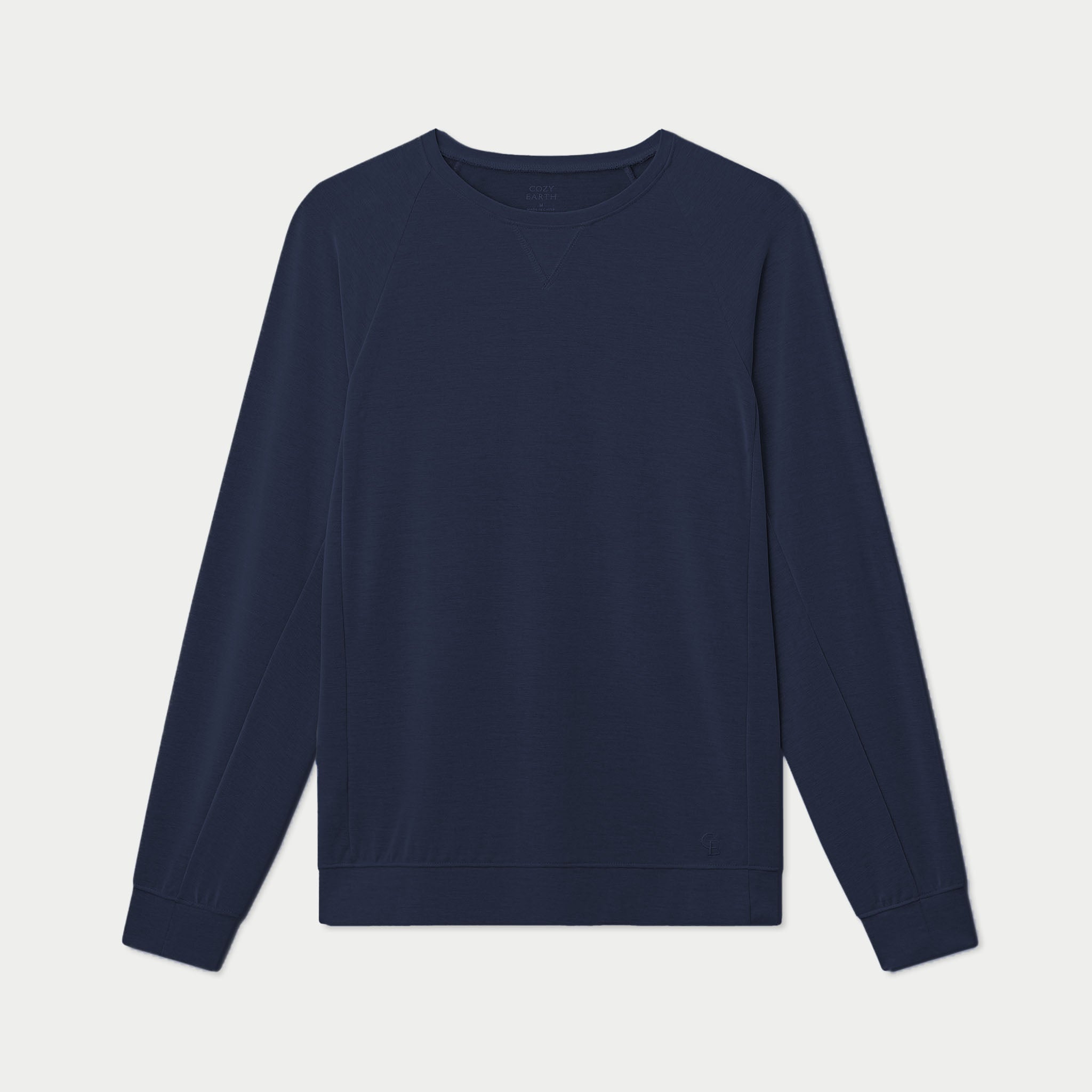 Pull-over Raglan Moderne Modal Homme Confort Ultime Respirant Doux