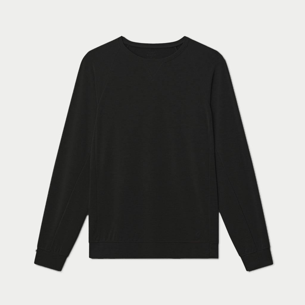 Pull-over Raglan Moderne Modal Homme Confort Ultime Respirant Doux