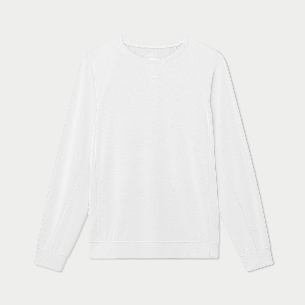 Pull-over Raglan Moderne Modal Homme Confort Ultime Respirant Doux