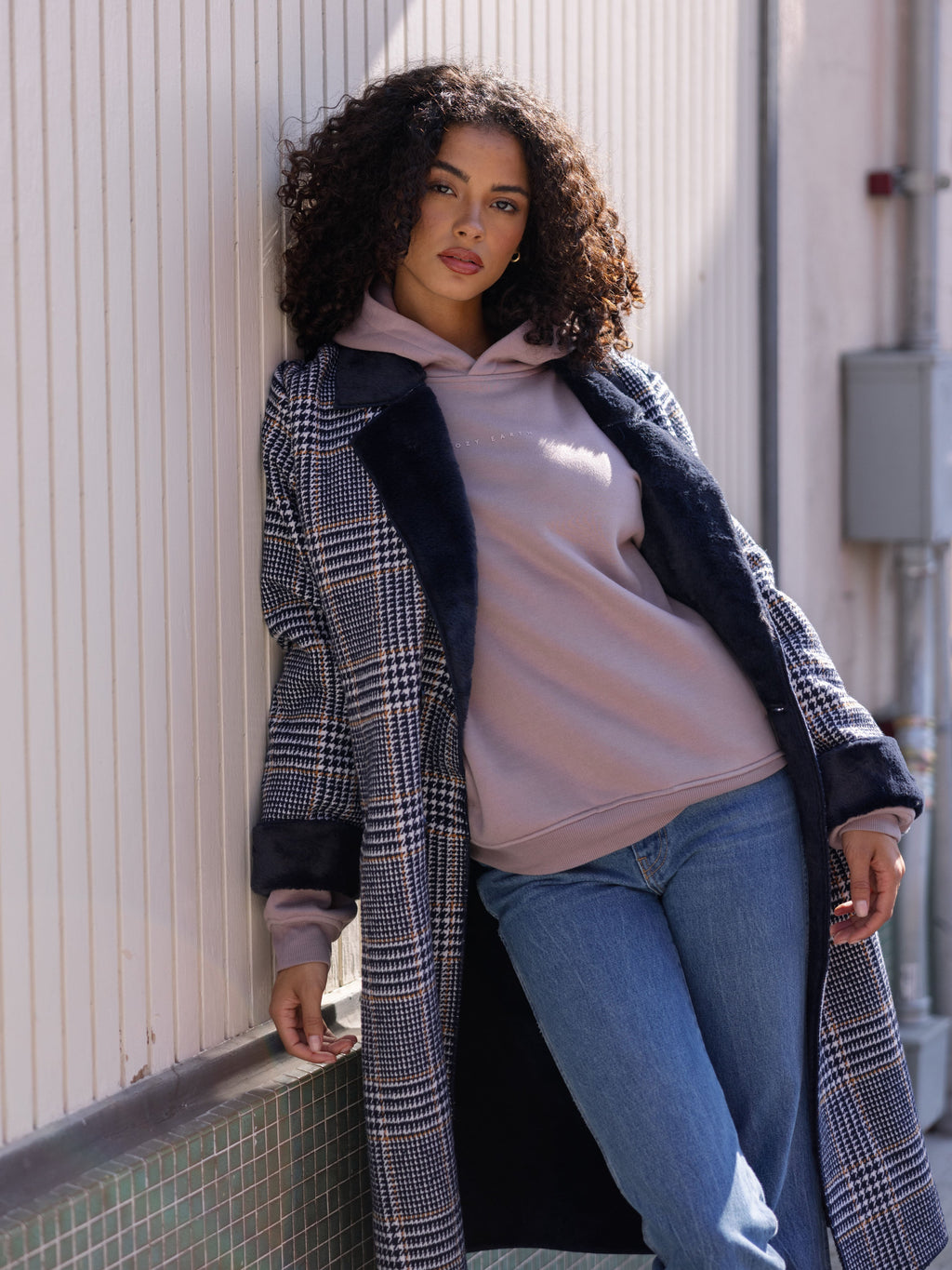 Sweat à Capuche Femme CityScape Ultra Doux Polaire Confortable Élégant Polyvalent