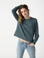 Pull Col Rond StudioLite Femme Léger Confortable Polyvalent pour Style Décontracté Cozy Earth