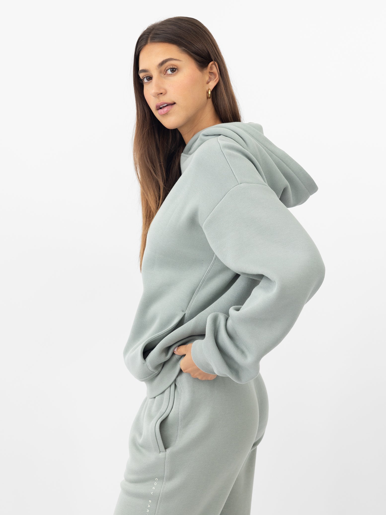 Sweat à Capuche Femme CityScape Ultra Doux Polaire Confortable Élégant Polyvalent