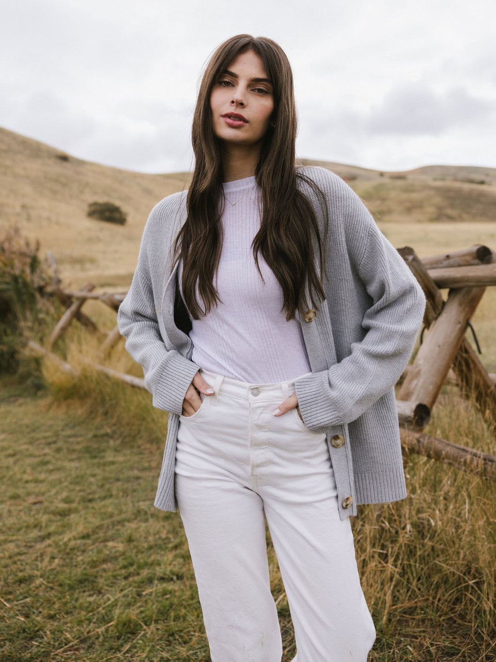 Cardigan Classique Oversize Femme Confortable & Élégant en Bambou Doux Cozy Earth