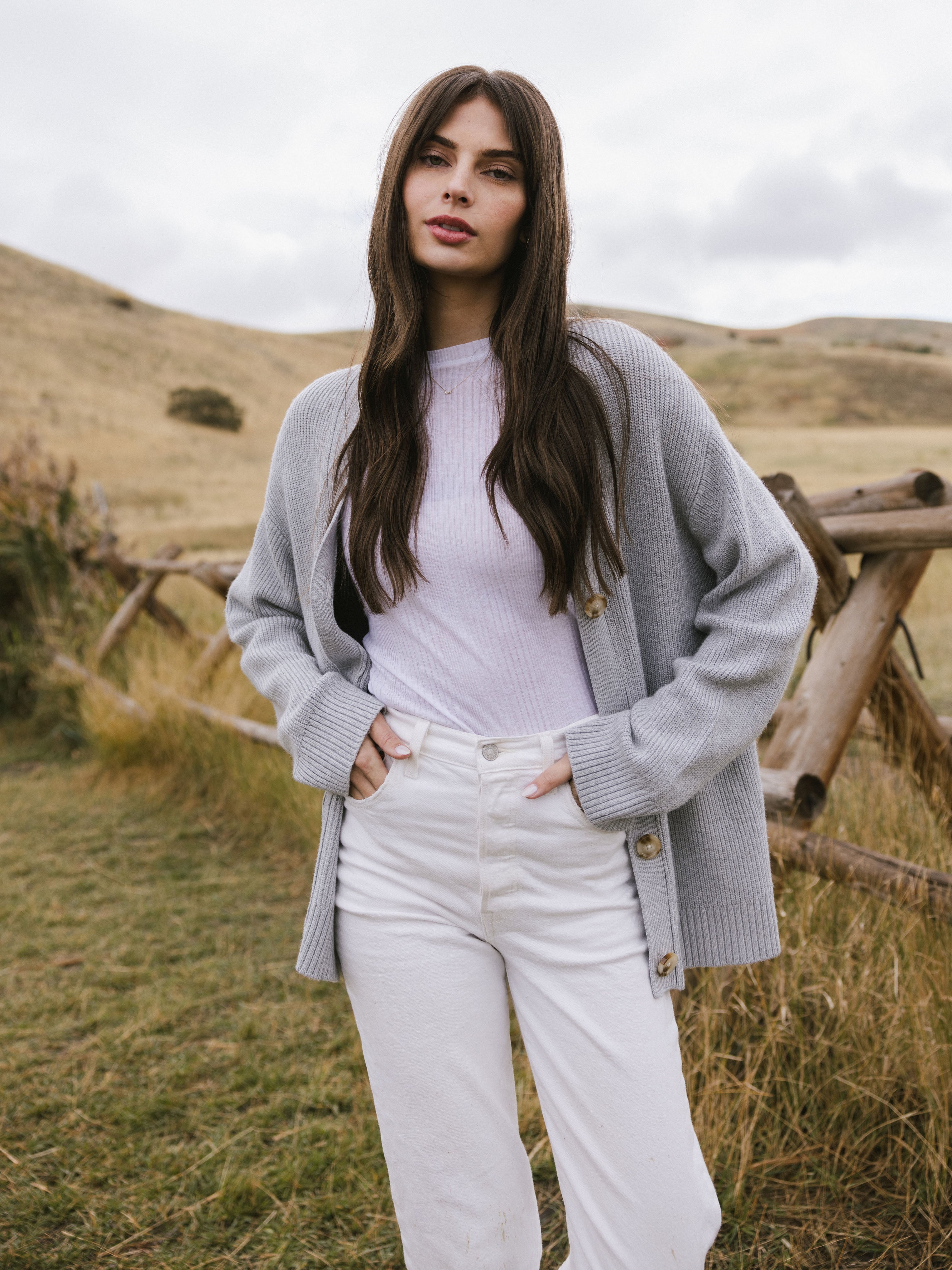 Cardigan Classique Oversize Femme Confortable & Élégant en Bambou Doux Cozy Earth