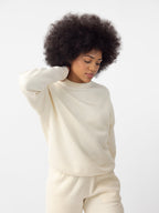 Sweat-shirt Col Rond Cityscape Femme Cozy Earth Polaire Écologique Ultra-Doux