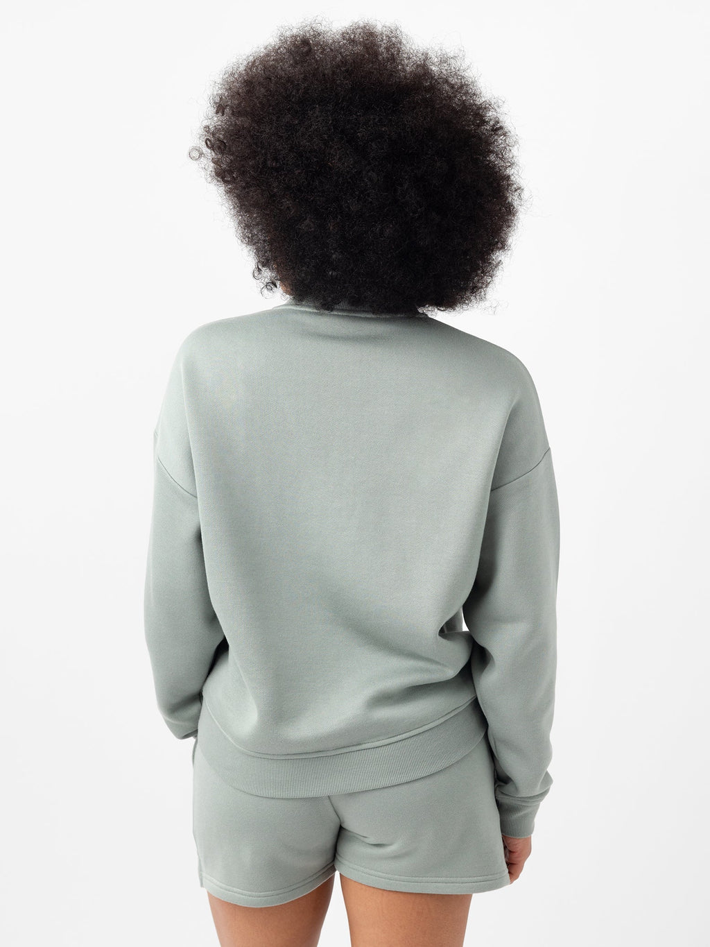 Sweat-shirt Col Rond Cityscape Femme Cozy Earth Polaire Écologique Ultra-Doux