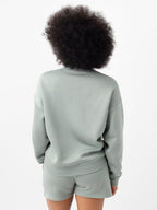 Sweat-shirt Col Rond Cityscape Femme Cozy Earth Polaire Écologique Ultra-Doux