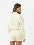 Sweat-shirt Col Rond Cityscape Femme Cozy Earth Polaire Écologique Ultra-Doux