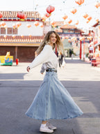 Sweat-shirt Col Rond Cityscape Femme Cozy Earth Polaire Écologique Ultra-Doux