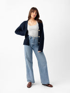 Cardigan Classique Oversize Femme Confortable & Élégant en Bambou Doux Cozy Earth