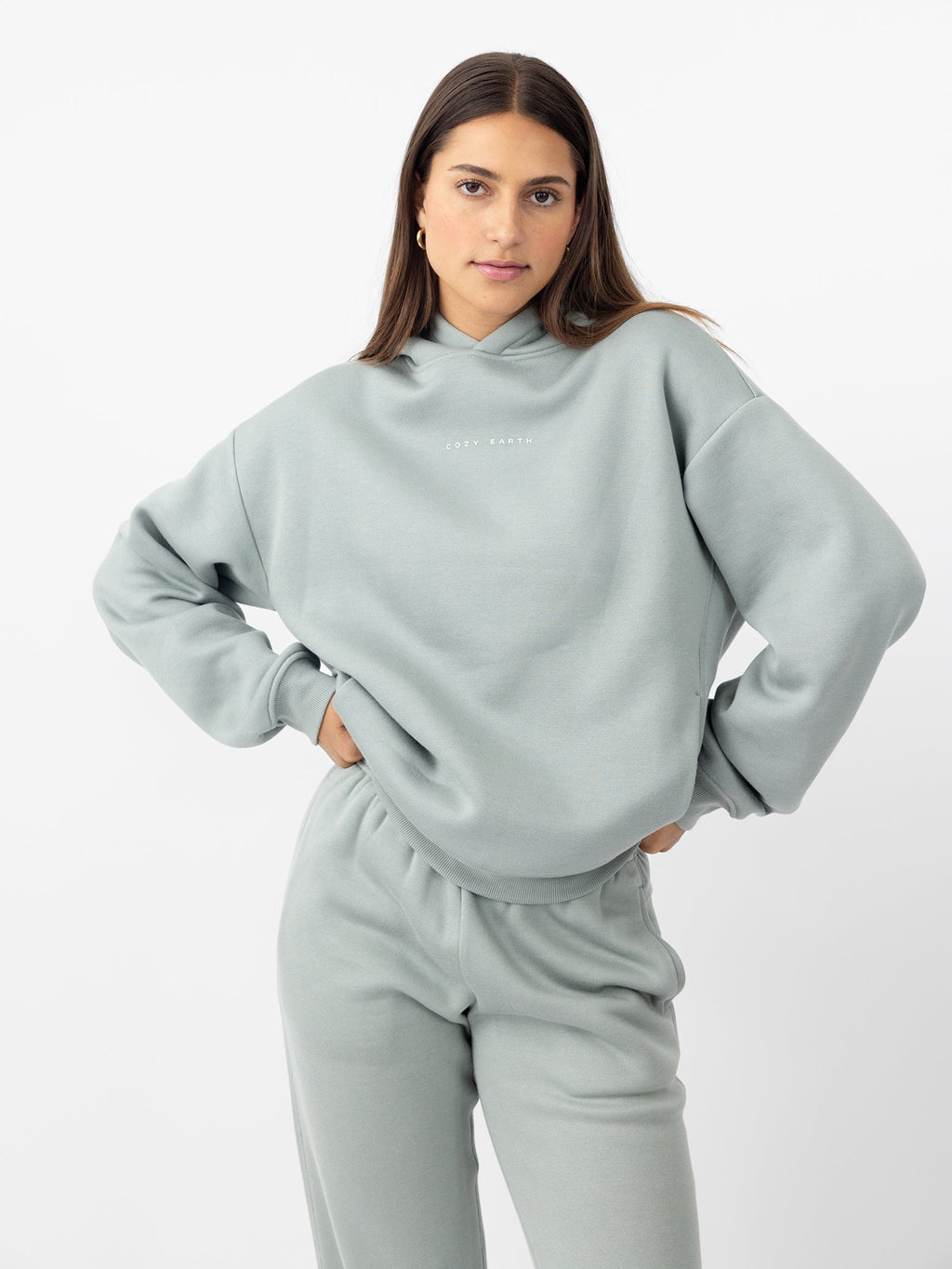 Sweat à Capuche Femme CityScape Ultra Doux Polaire Confortable Élégant Polyvalent