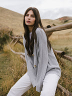 Cardigan Classique Oversize Femme Confortable & Élégant en Bambou Doux Cozy Earth