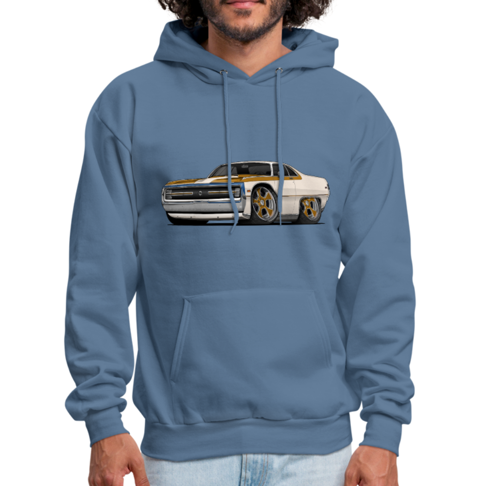 Sweat à Capuche Homme Art Voiture Chrysler 300 Hurst 1970 Design Iconique Vintage