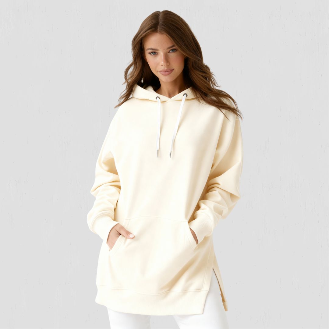 Robe Sweat à Capuche Oversize theWarmy - Confort Ultime, Style Décontracté Femme