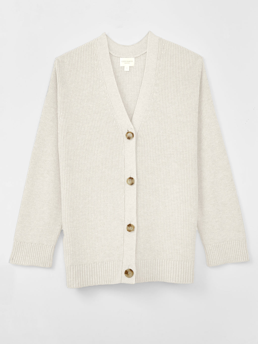 Cardigan Classique Oversize Femme Confortable & Élégant en Bambou Doux Cozy Earth