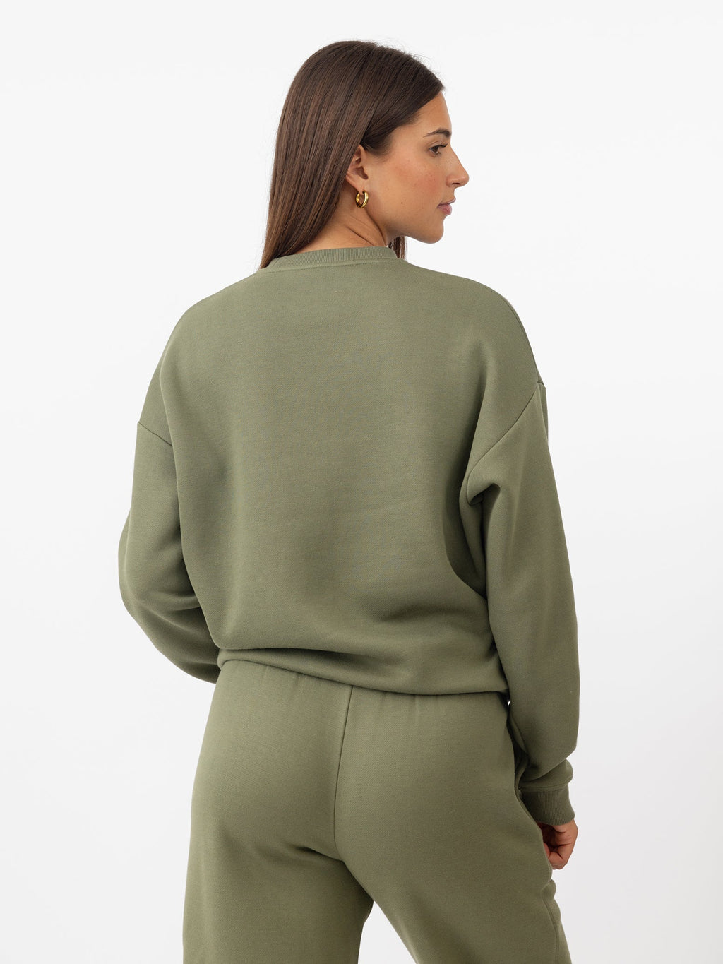 Sweat-shirt Col Rond Cityscape Femme Cozy Earth Polaire Écologique Ultra-Doux