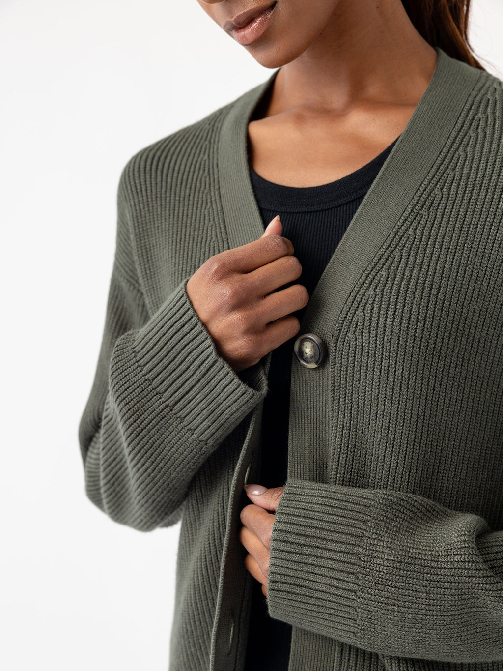 Cardigan Classique Oversize Femme Confortable & Élégant en Bambou Doux Cozy Earth