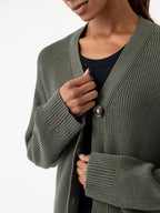 Cardigan Classique Oversize Femme Confortable & Élégant en Bambou Doux Cozy Earth