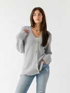 Cardigan Classique Oversize Femme Confortable & Élégant en Bambou Doux Cozy Earth