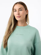 Sweat-shirt Col Rond Cityscape Femme Cozy Earth Polaire Écologique Ultra-Doux