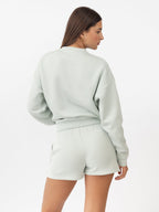 Sweat-shirt Col Rond Cityscape Femme Cozy Earth Polaire Écologique Ultra-Doux