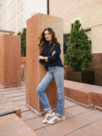 Pull Matelassé Femme en Bambou Brossé Ultra-Doux avec Boutons-Pression Élégants