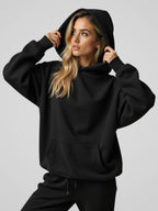 Sweat à Capuche Oversize Unisexe Doux et Confortable pour Style Décontracté Moderne