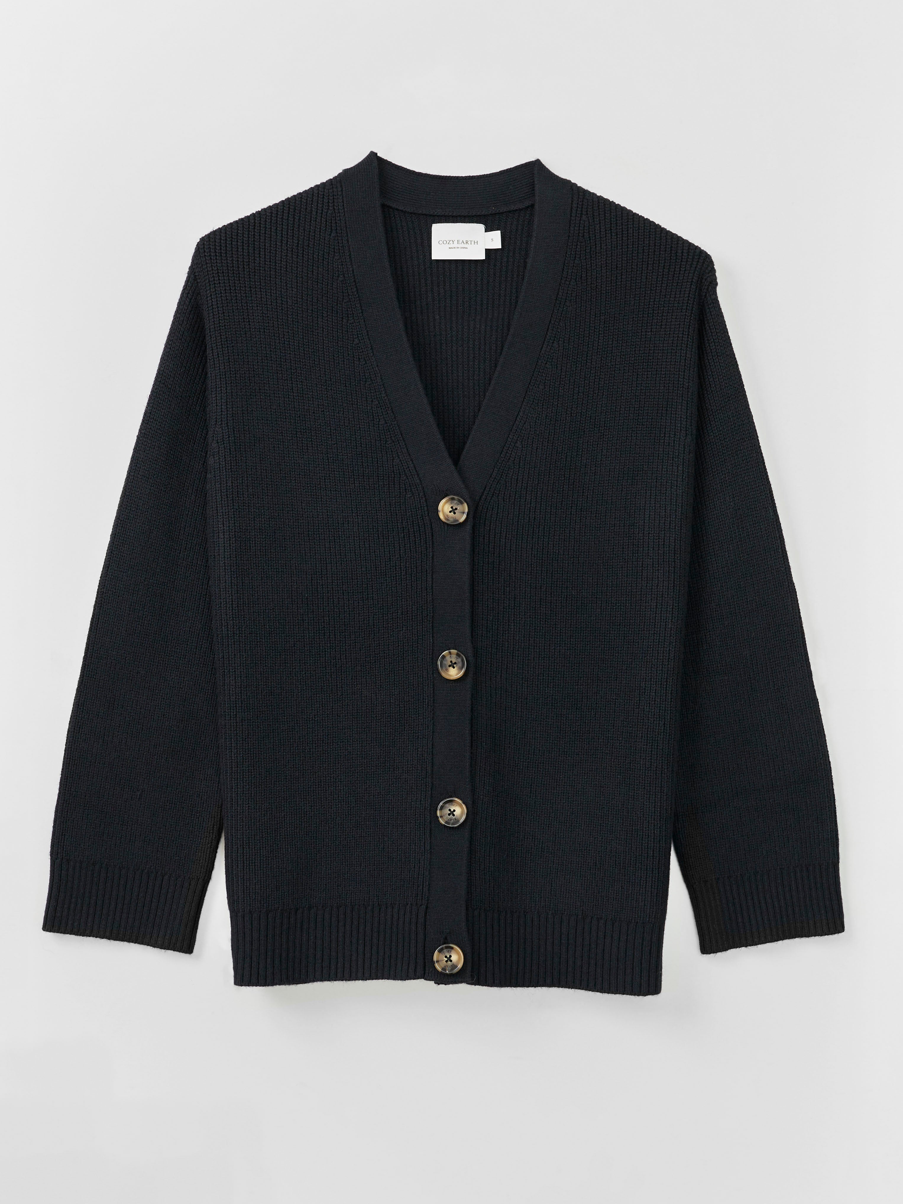 Cardigan Classique Oversize Femme Confortable & Élégant en Bambou Doux Cozy Earth