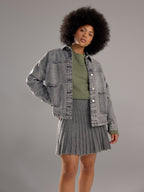 Sweat-shirt Col Rond Cityscape Femme Cozy Earth Polaire Écologique Ultra-Doux