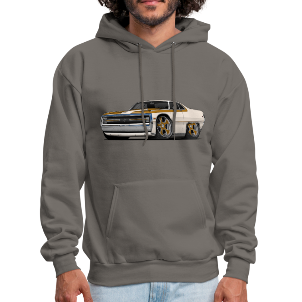 Sweat à Capuche Homme Art Voiture Chrysler 300 Hurst 1970 Design Iconique Vintage