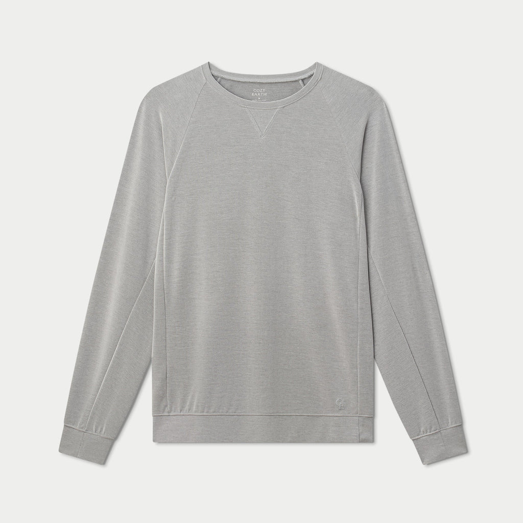 Pull-over Raglan Moderne Modal Homme Confort Ultime Respirant Doux