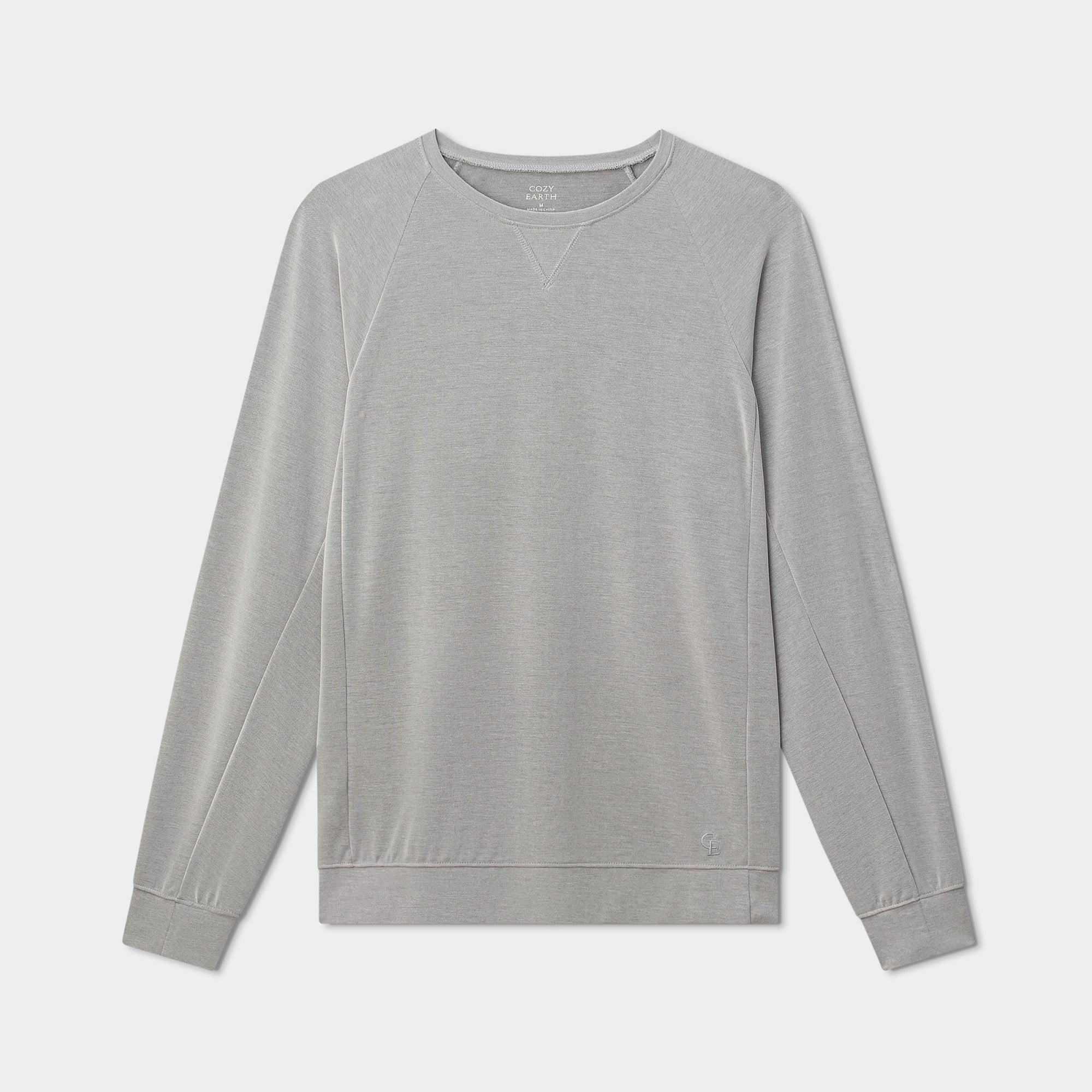 Pull-over Raglan Moderne Modal Homme Confort Ultime Respirant Doux