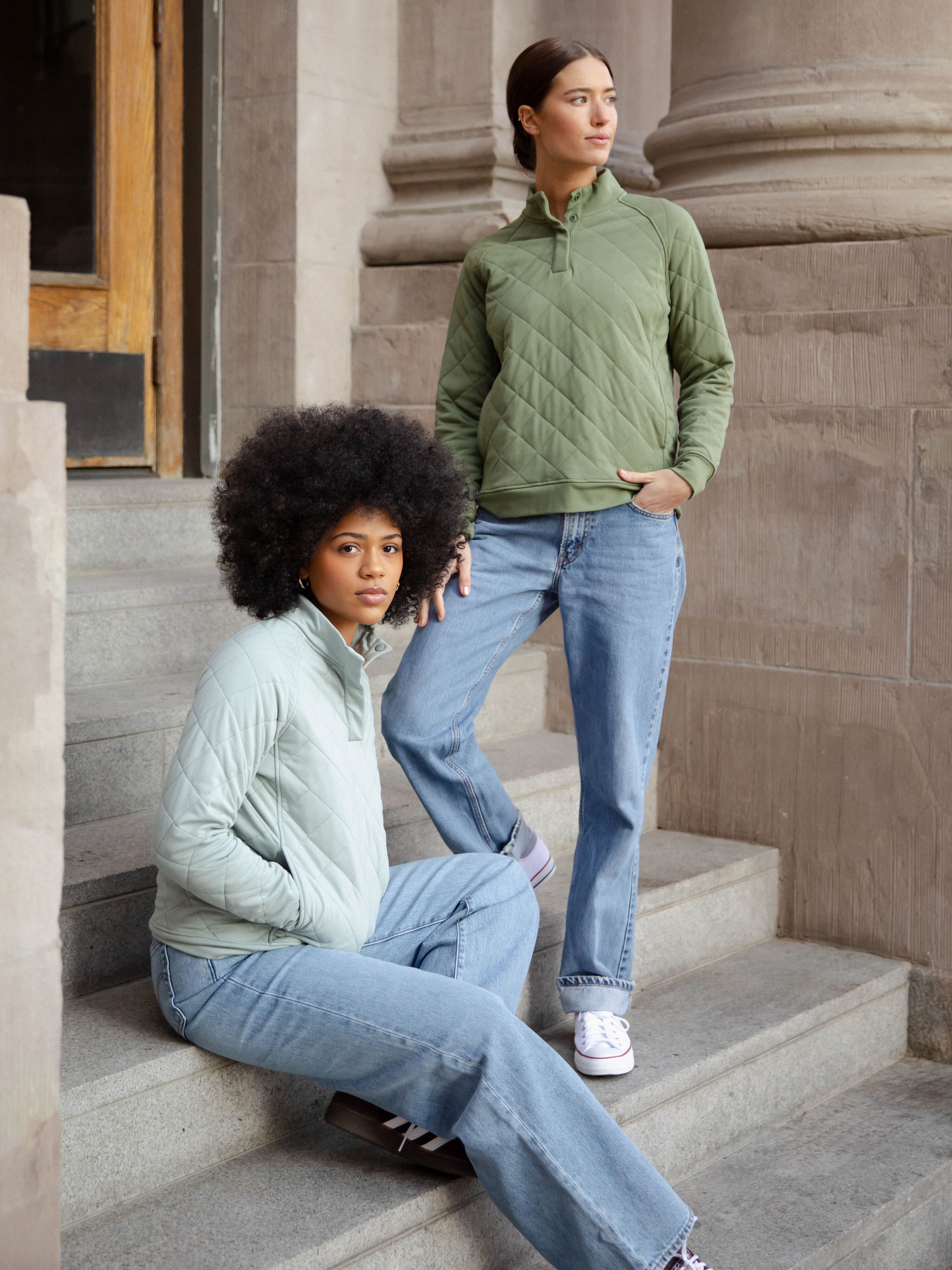 Pull Matelassé Femme en Bambou Brossé Ultra-Doux avec Boutons-Pression Élégants