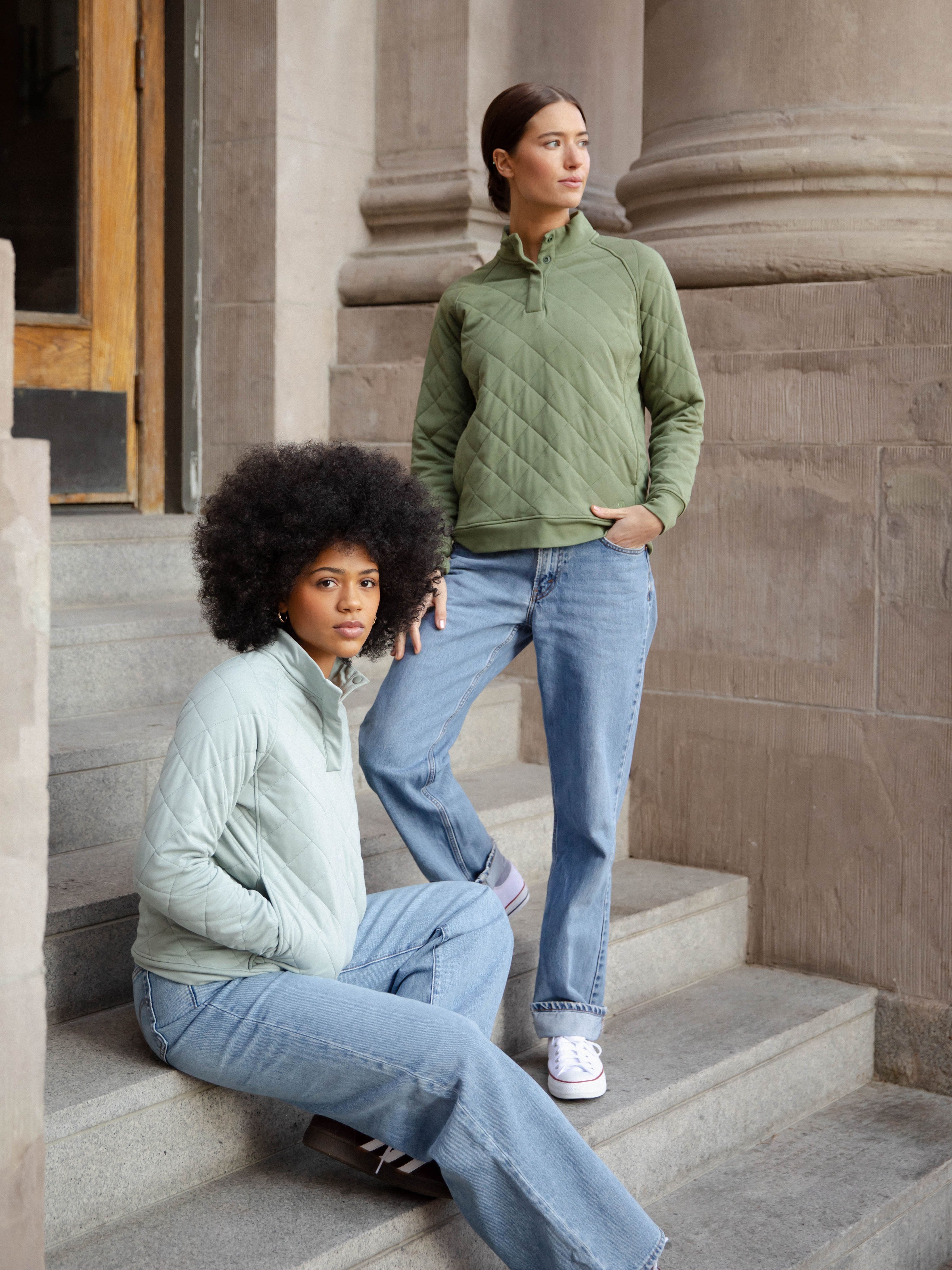 Pull Matelassé Femme en Bambou Brossé Ultra-Doux avec Boutons-Pression Élégants