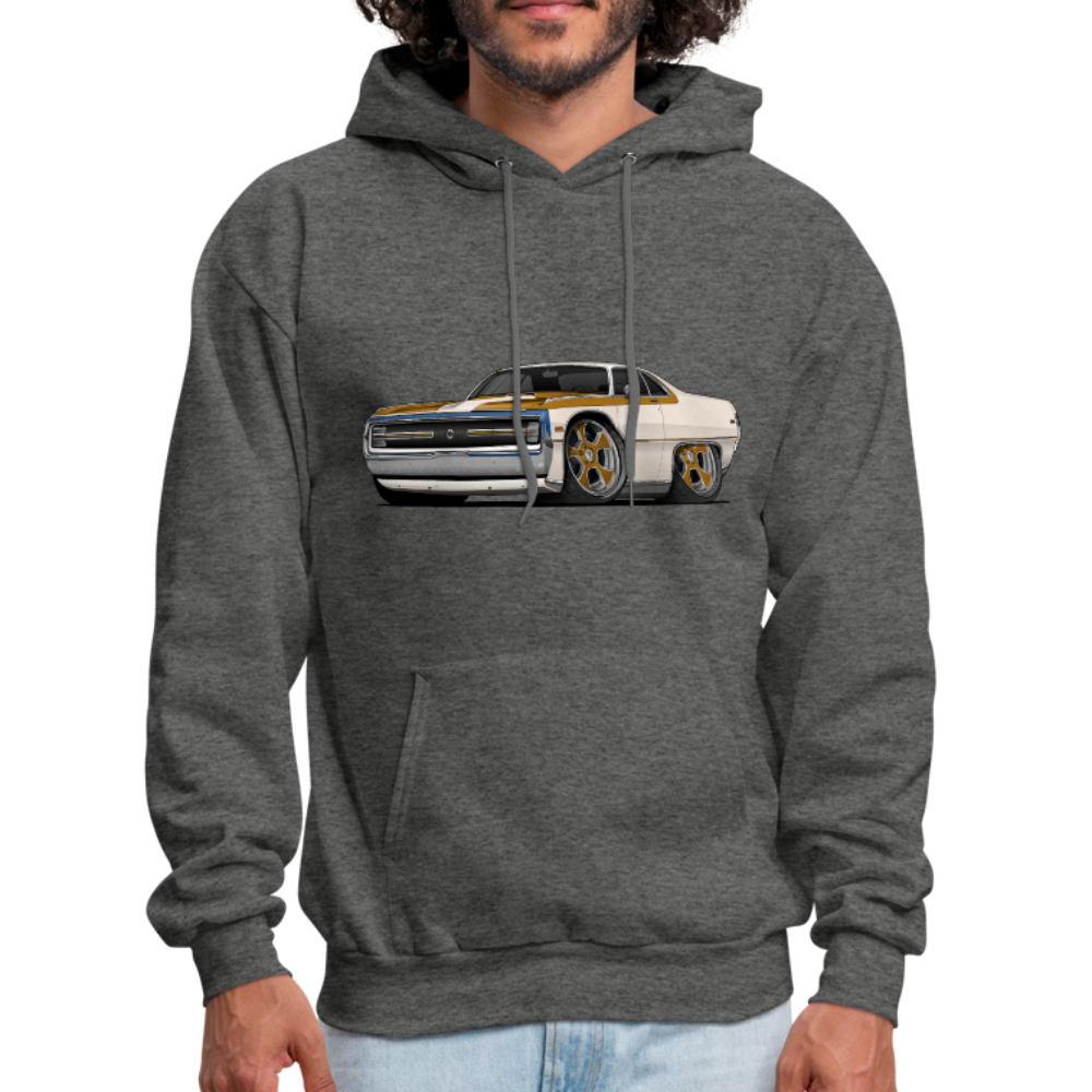 Sweat à Capuche Homme Art Voiture Chrysler 300 Hurst 1970 Design Iconique Vintage