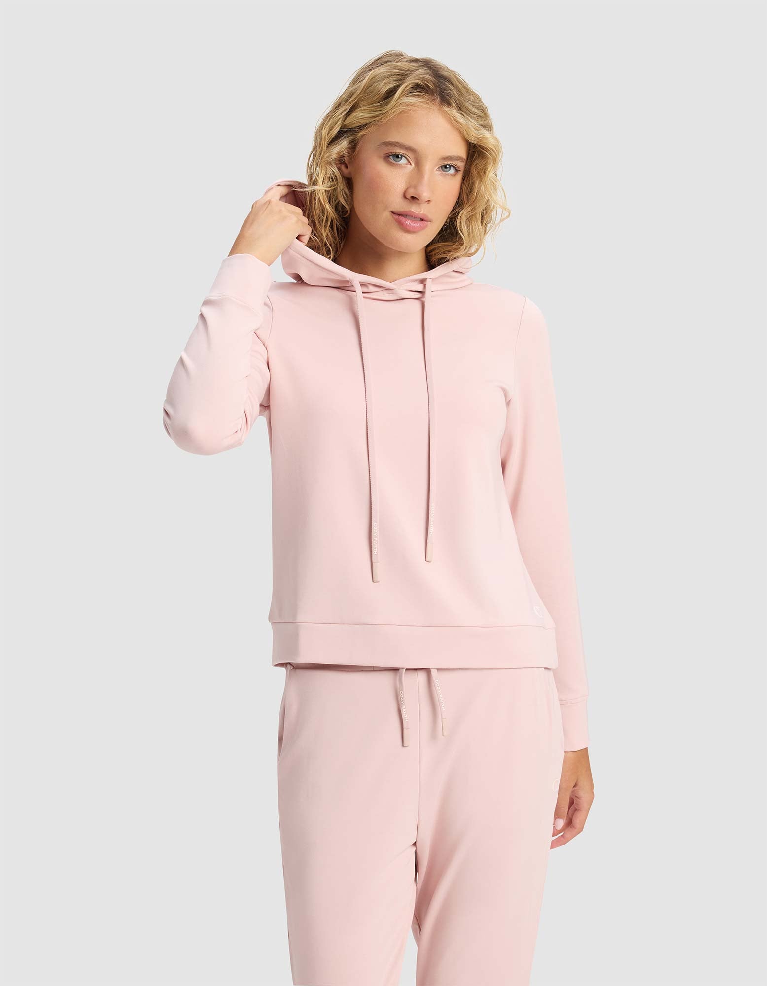 Sweat à Capuche Femme Bambou Brossé Ultra-Doux Cozy Earth, Confort Suprême
