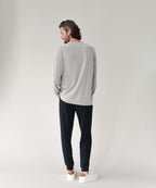 Pull-over Raglan Moderne Modal Homme Confort Ultime Respirant Doux