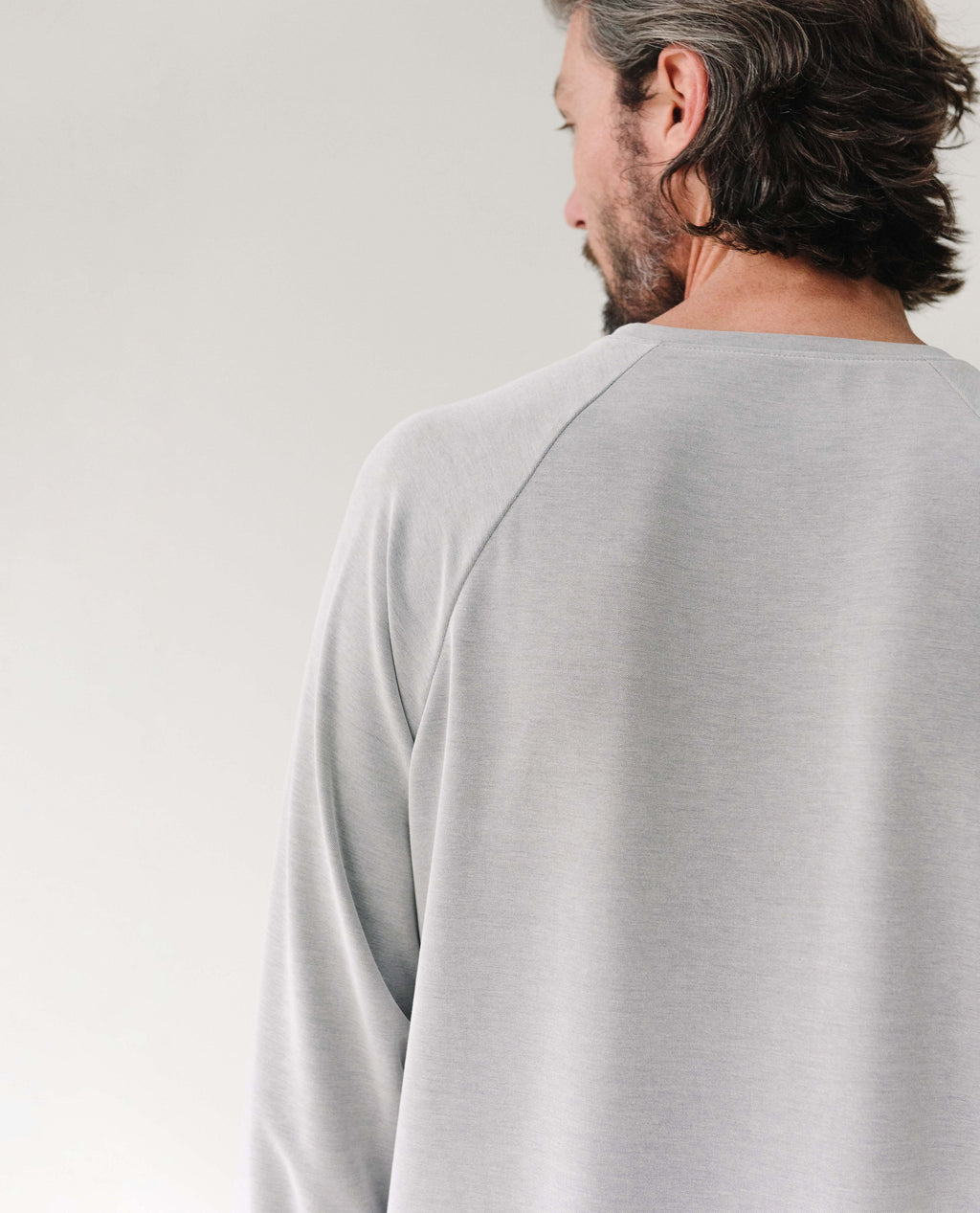 Pull-over Raglan Moderne Modal Homme Confort Ultime Respirant Doux