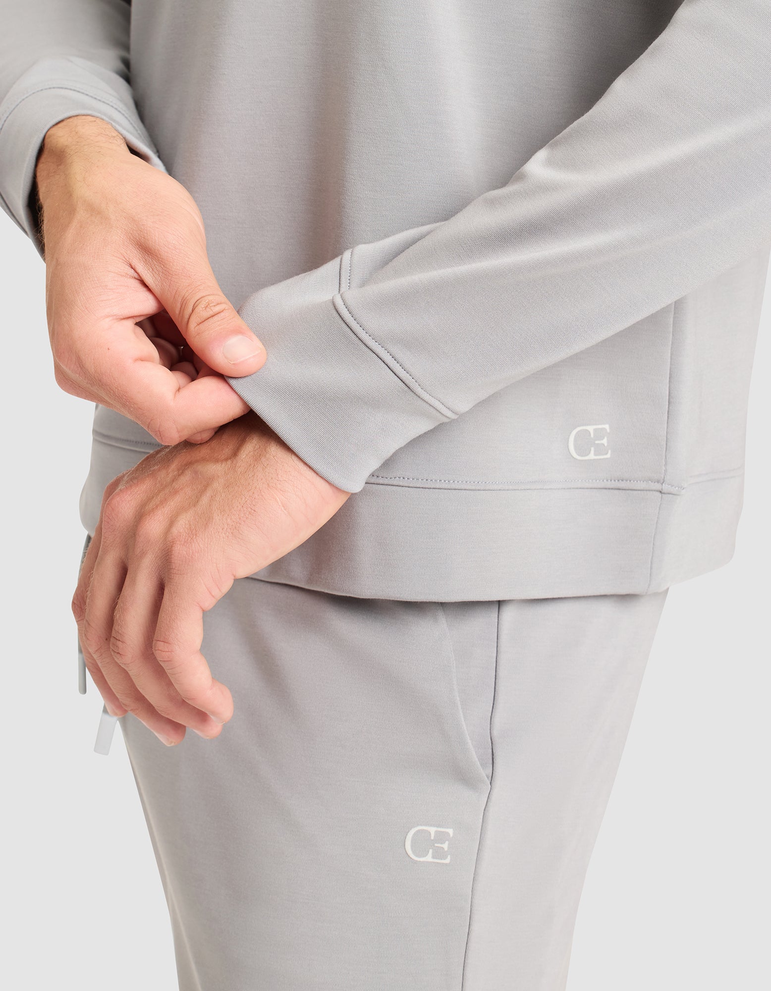 Pull Homme Confort Ultime Bambou Brossé Respirant Col Rond Toute Saison