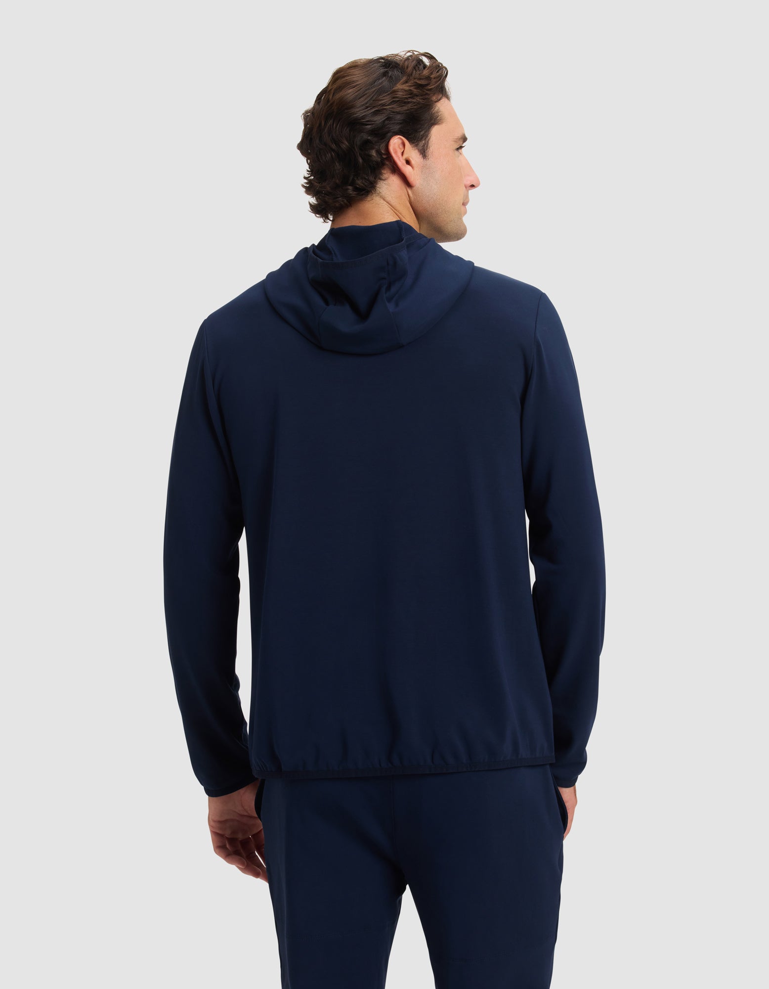 Sweat à Capuche Homme Bambou Brossé Doux Confortable Récupération Sportive