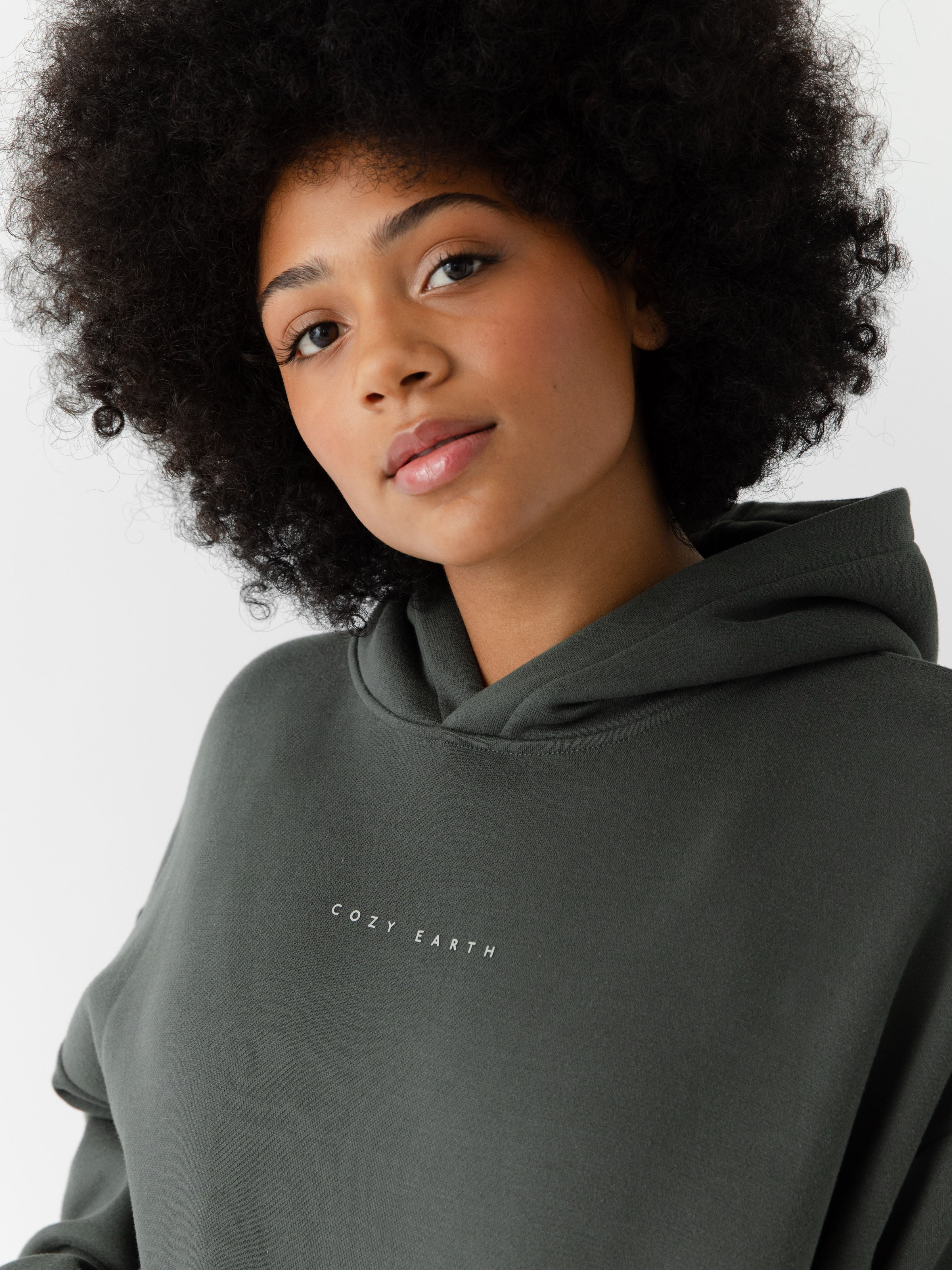 Sweat à Capuche Femme CityScape Ultra Doux Polaire Confortable Élégant Polyvalent