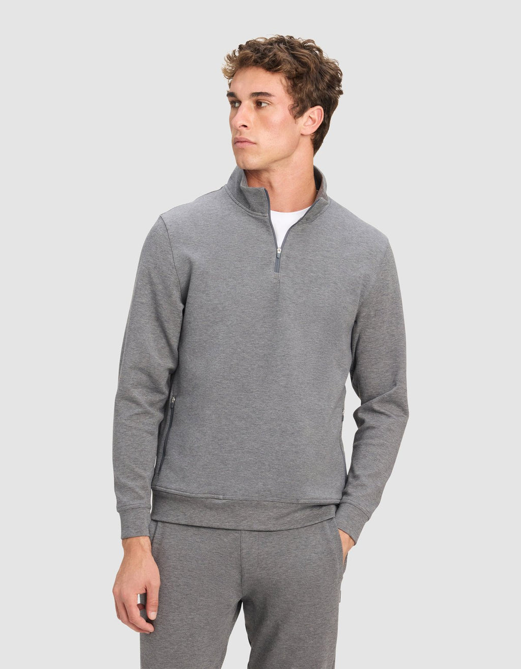 Pull Zippé Homme StretchTech Cozy Earth – Doux, Respirant et Extensible Ultime