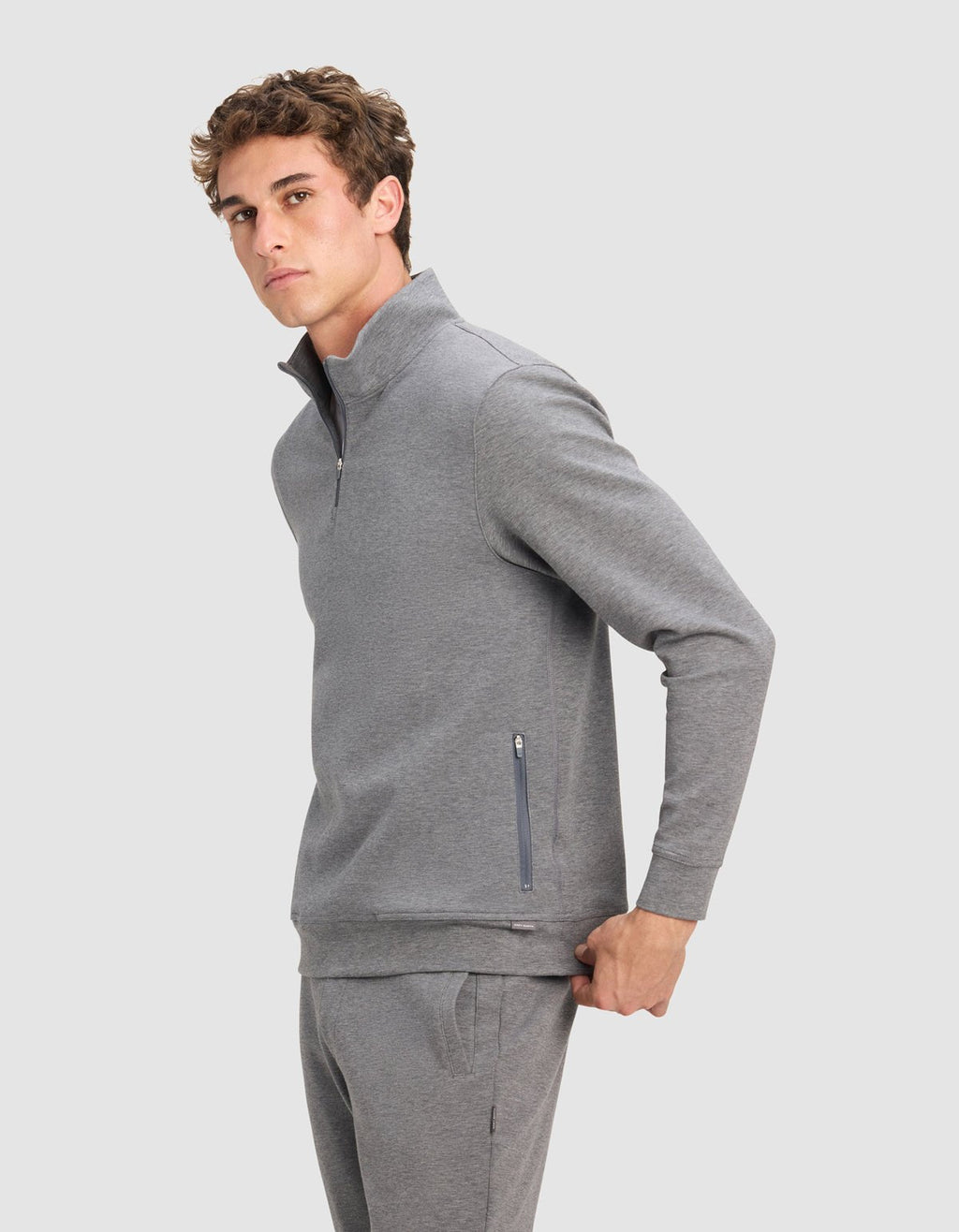 Pull Zippé Homme StretchTech Cozy Earth – Doux, Respirant et Extensible Ultime