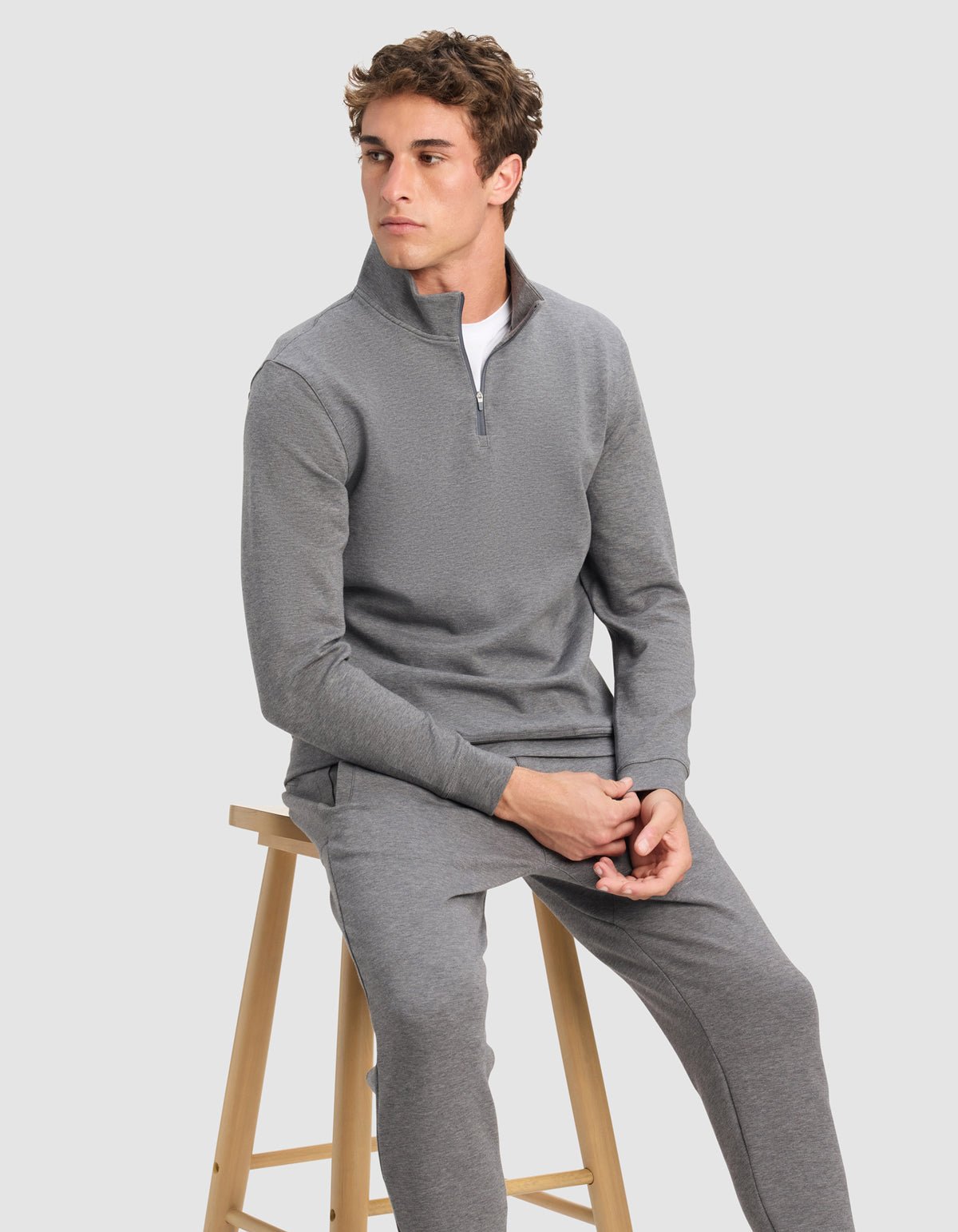 Pull Zippé Homme StretchTech Cozy Earth – Doux, Respirant et Extensible Ultime