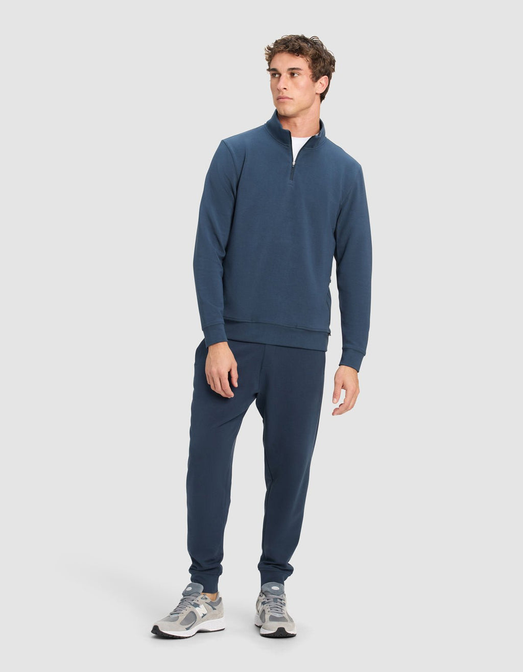 Pull Zippé Homme StretchTech Cozy Earth – Doux, Respirant et Extensible Ultime