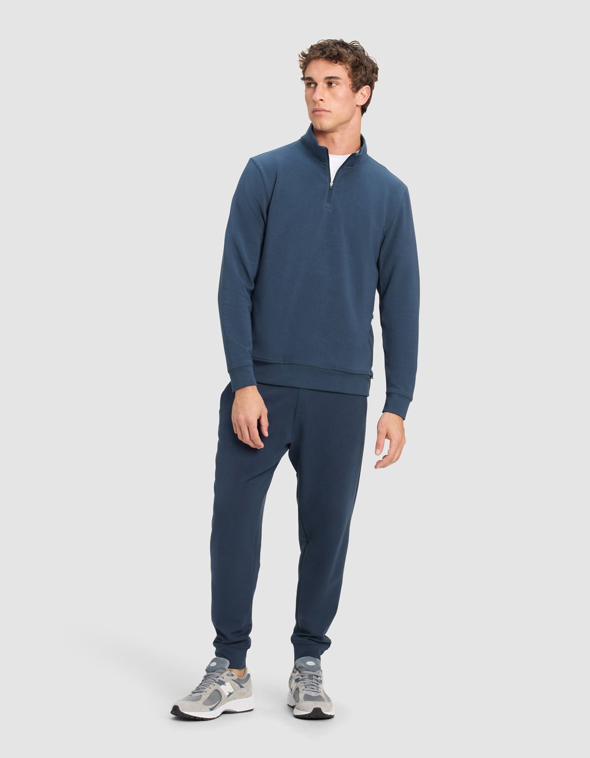 Pull Zippé Homme StretchTech Cozy Earth – Doux, Respirant et Extensible Ultime