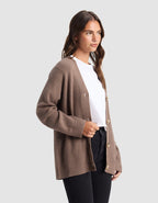 Cardigan Classique Oversize Femme Confortable & Élégant en Bambou Doux Cozy Earth
