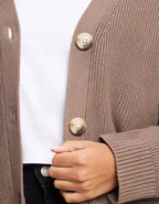 Cardigan Classique Oversize Femme Confortable & Élégant en Bambou Doux Cozy Earth