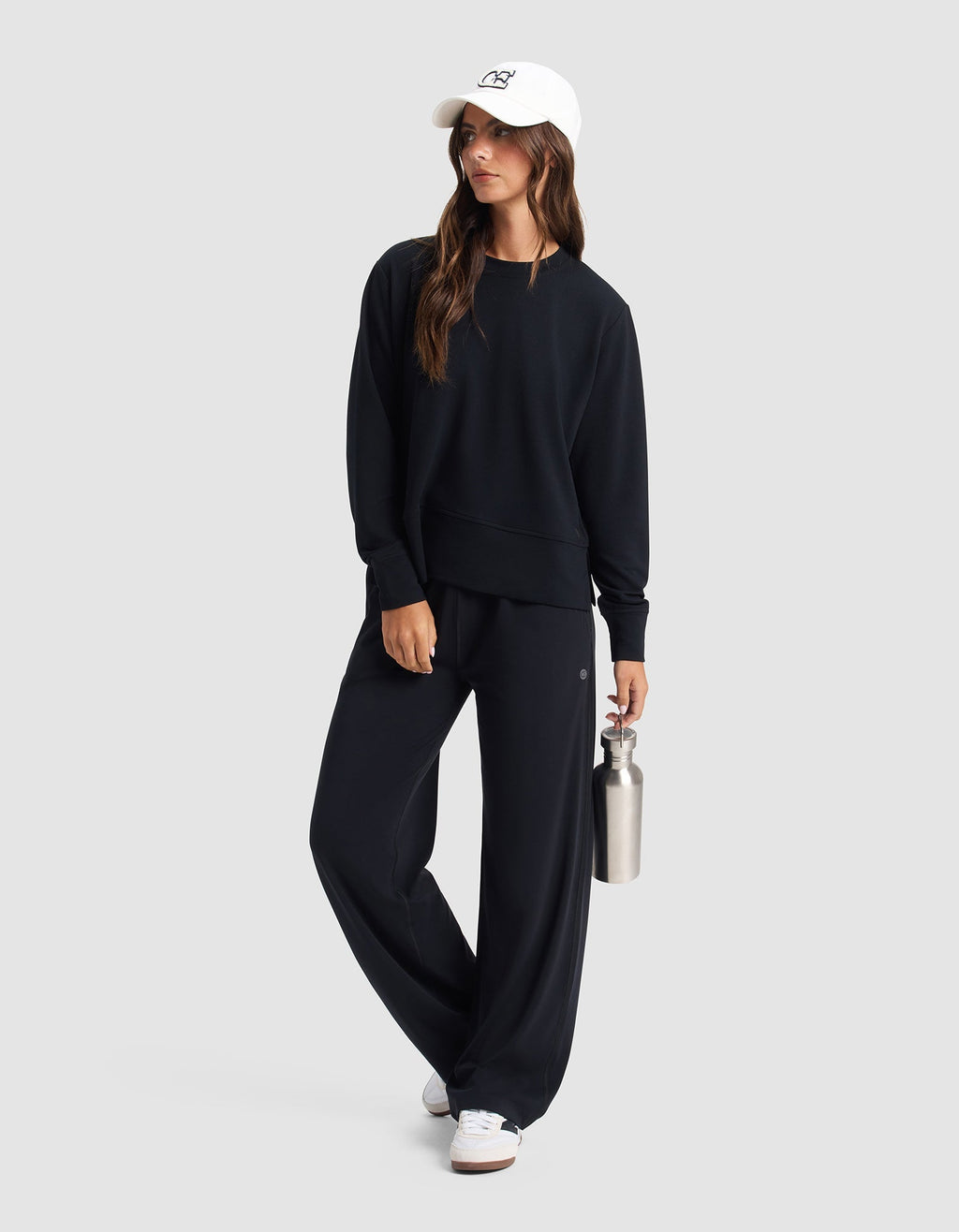 Pull Col Rond StudioLite Femme Léger Confortable Polyvalent pour Style Décontracté Cozy Earth