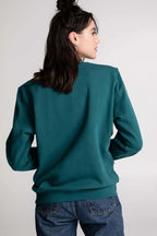 Chandail Unisexe Coton Ouaté Doux Col Rond Uni Confort Optimal Style Intemporel Sans Logo